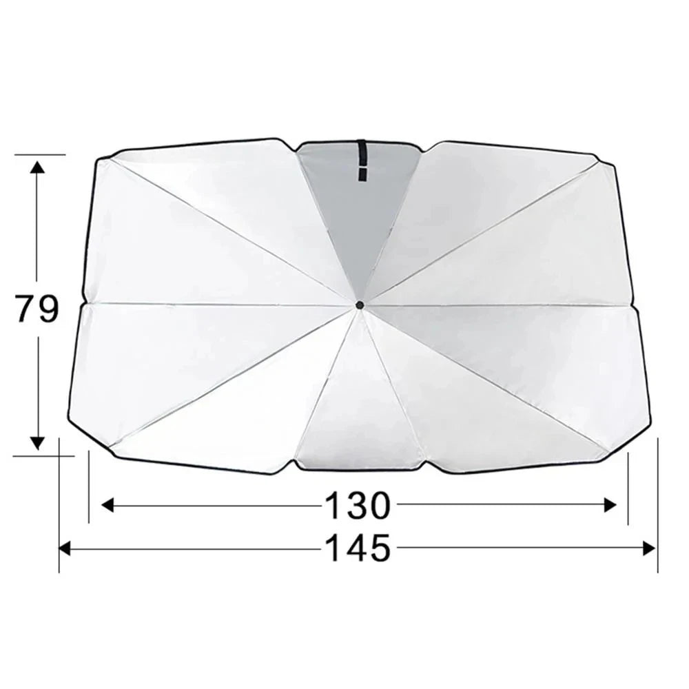 Foldable Windshield Sunshade