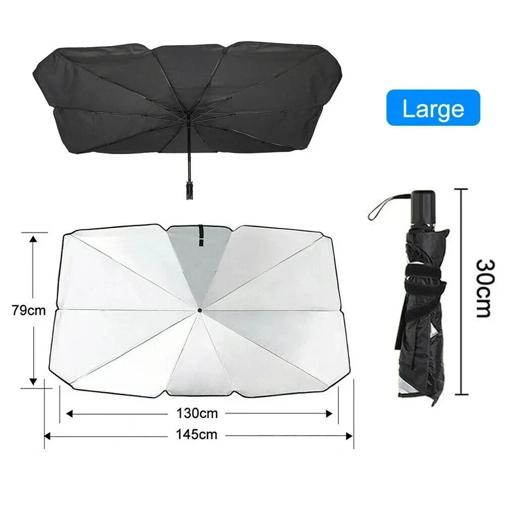 Foldable Windshield Sunshade