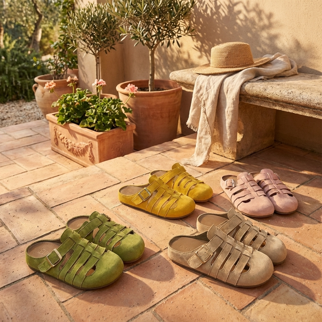 Nathalie | Sandalias Mules Confort