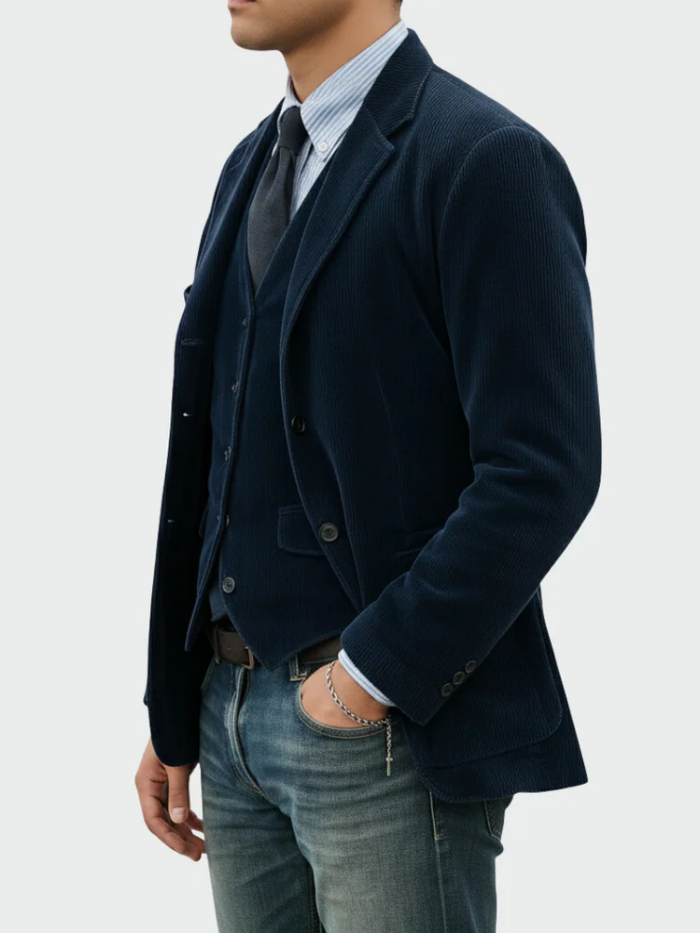 Tommy™ | Set completo de 2 piezas: blazer y chaleco