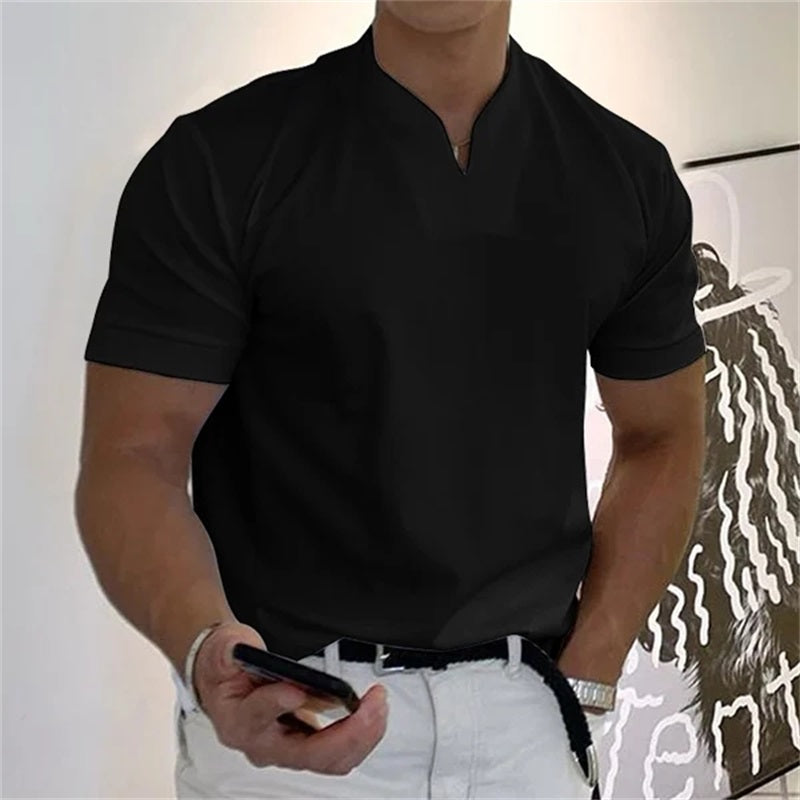 Camiseta Cuello V Hombre
