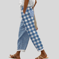 Pantalon Azul Vichy