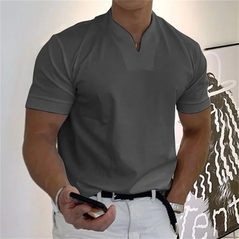 Camiseta Cuello V Hombre
