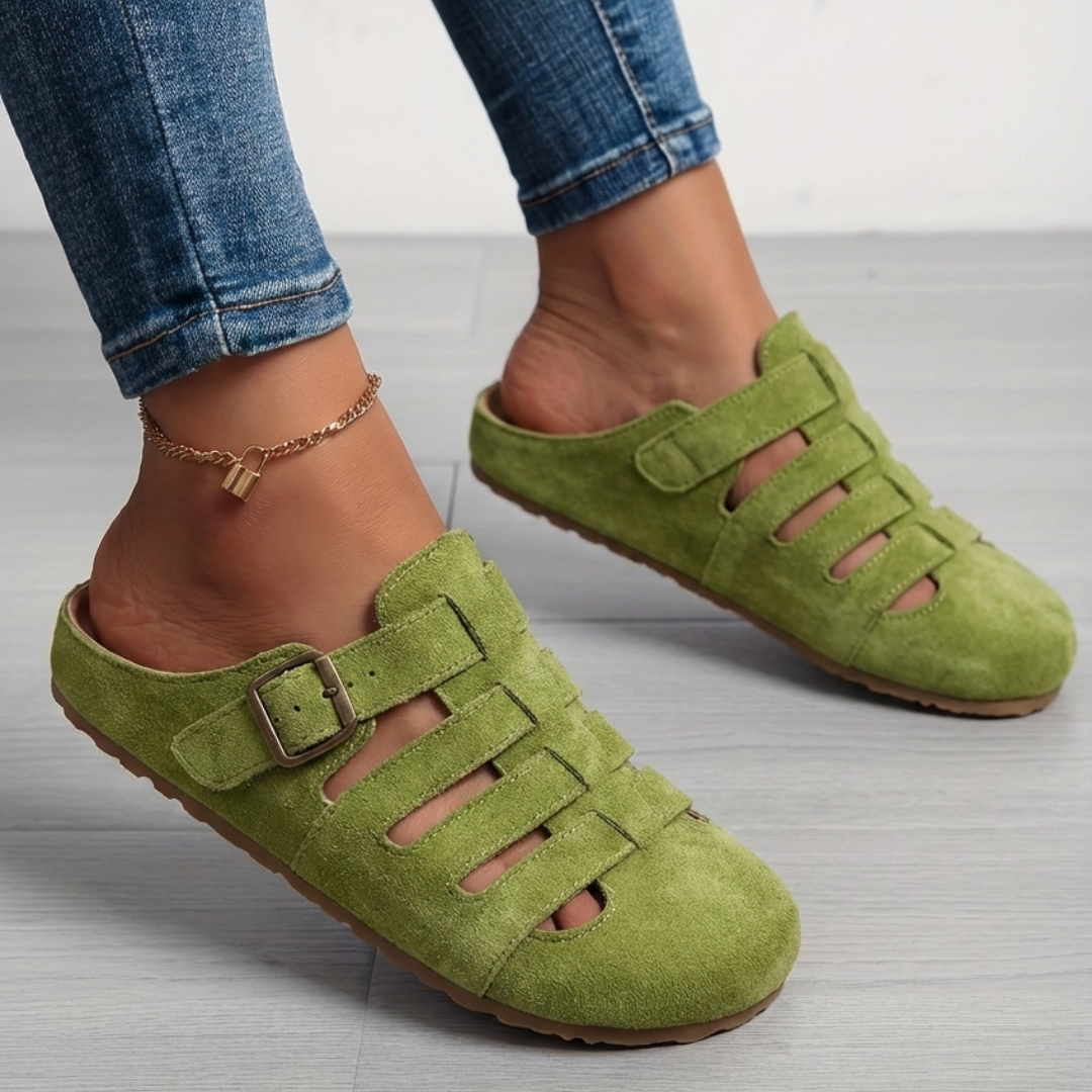 Nathalie | Sandalias Mules Confort
