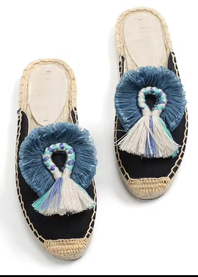 Alpargatas Borla Azul