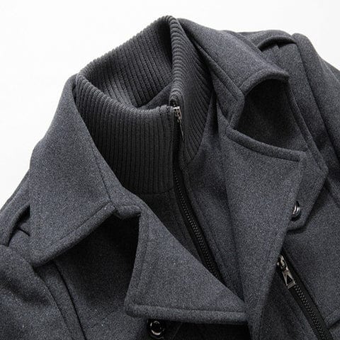 Enrique Abrigo de Paño | La Elegancia Masculina que Desafía al Frío