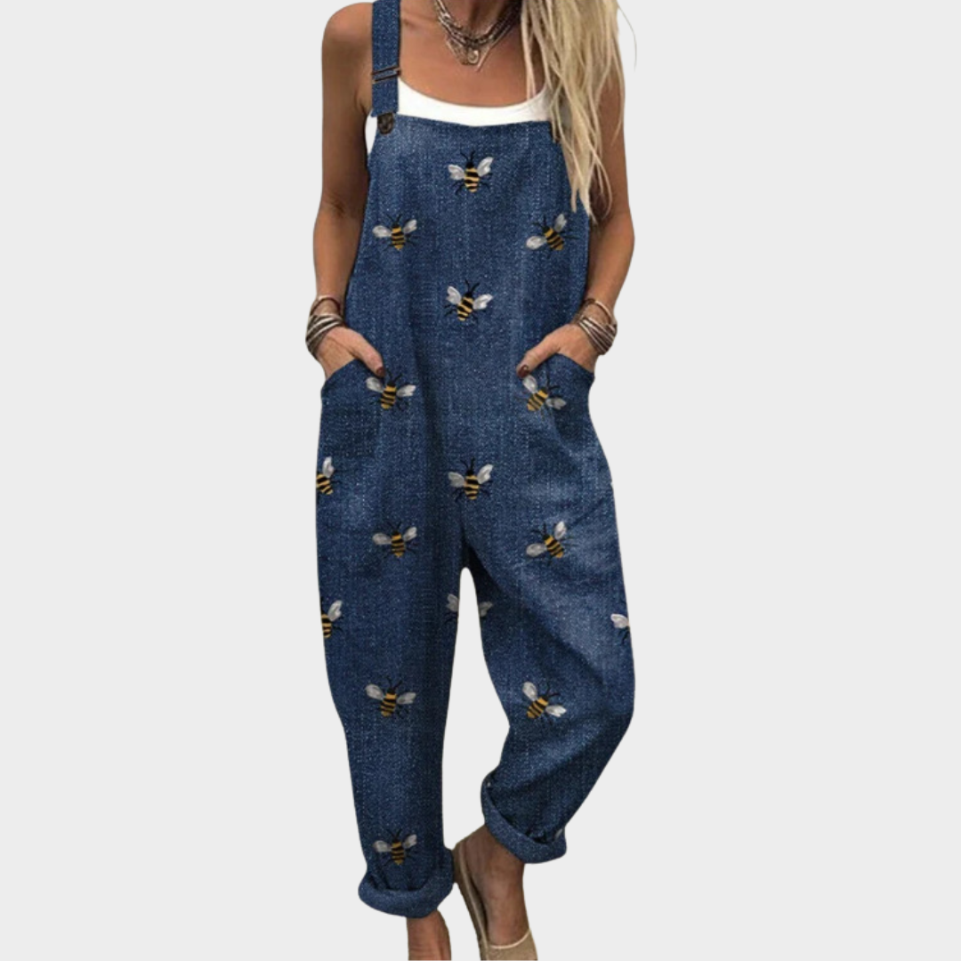 Mono abejitas azul