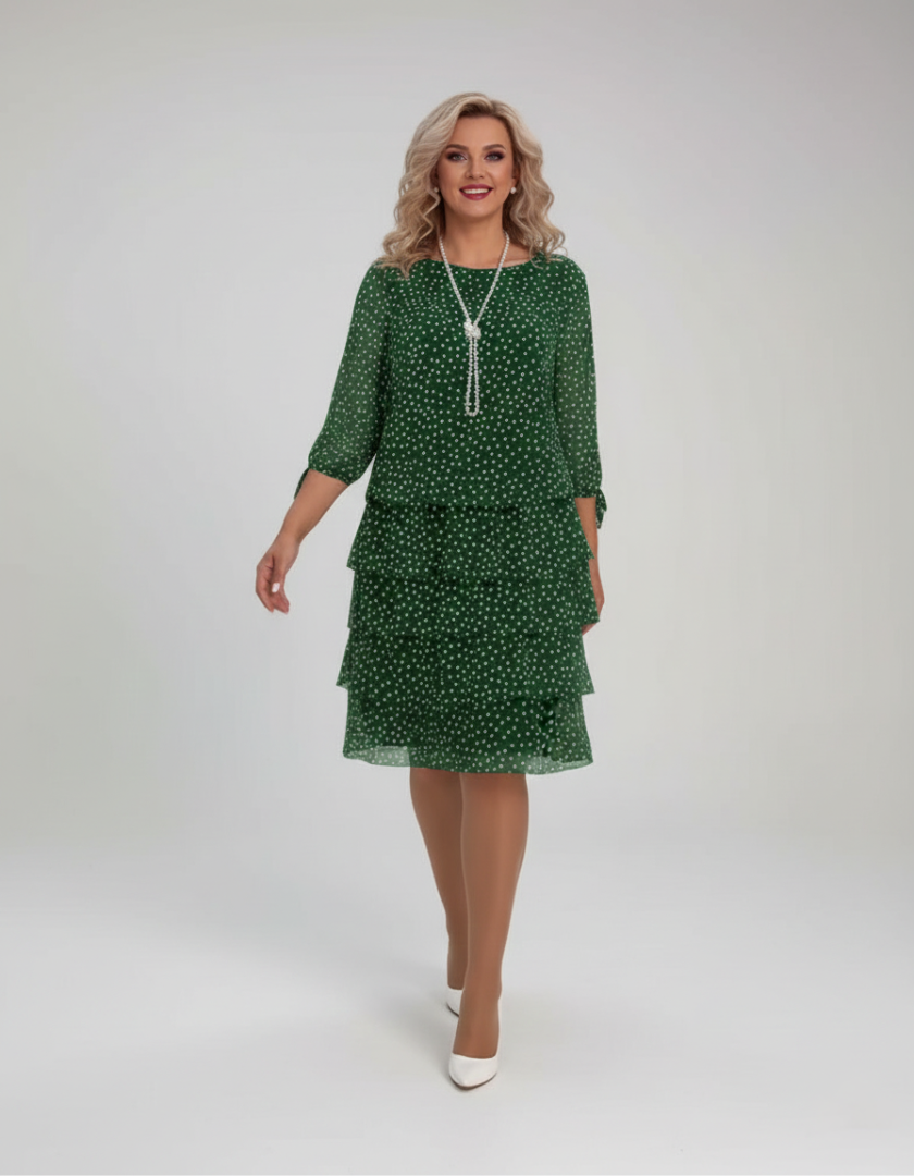Giulia | Vestido a lunares de elegancia fluida
