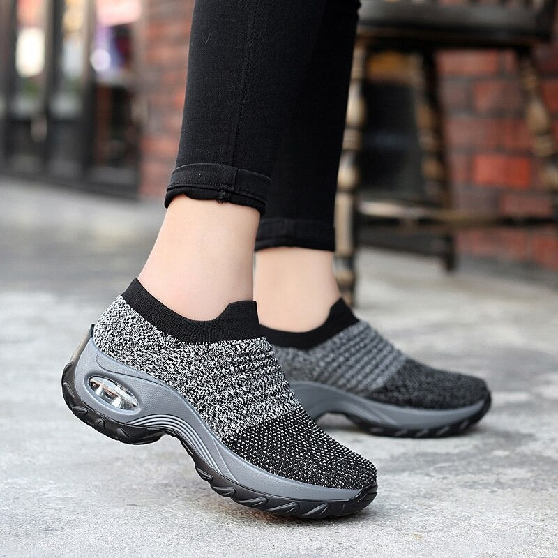 Zapatos ortopédicos para caminar.