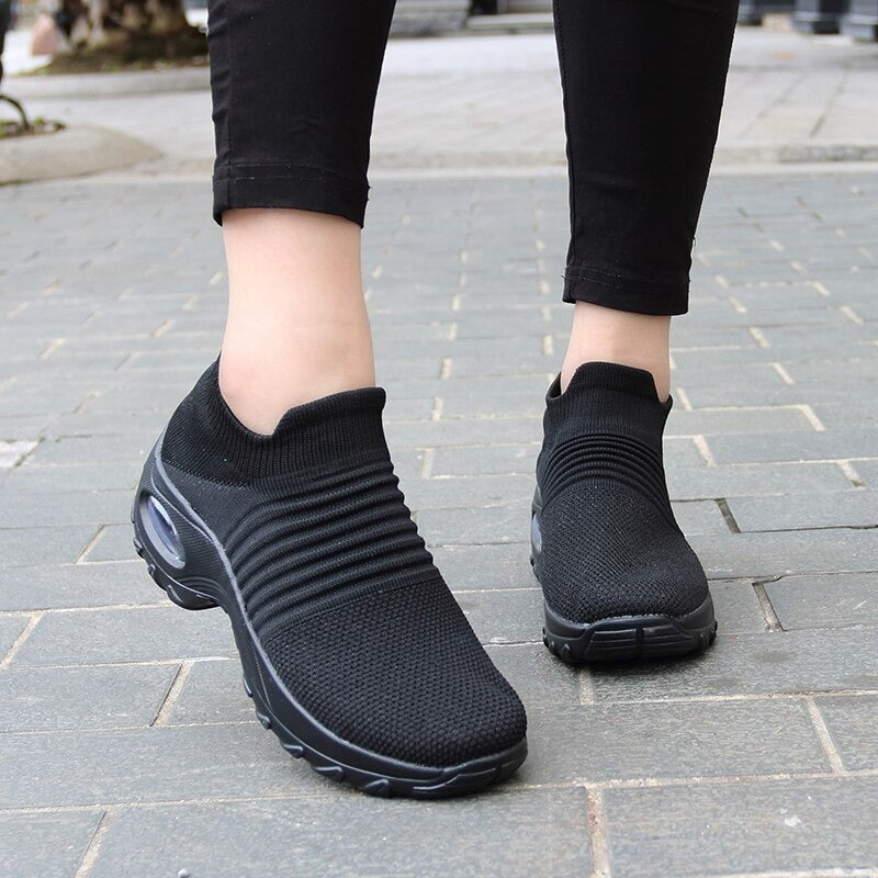Zapatos ortopédicos para caminar.