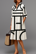 Ellie | Vestido midi elegante