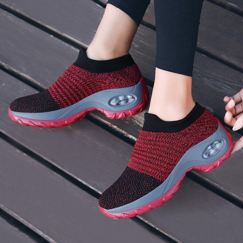 Zapatos ortopédicos para caminar.