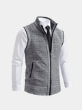 Raúl | Chaleco Elegante con Cremallera Completa