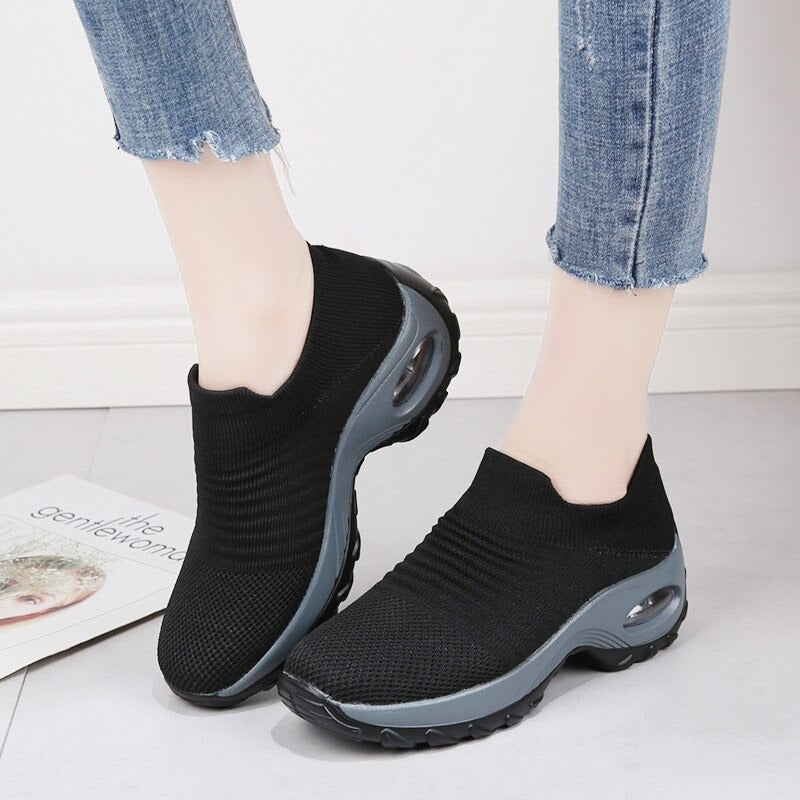 Zapatos ortopédicos para caminar.