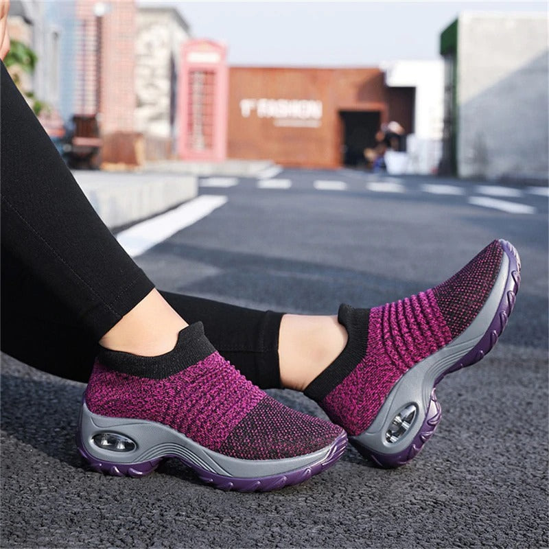 Zapatos ortopédicos para caminar.