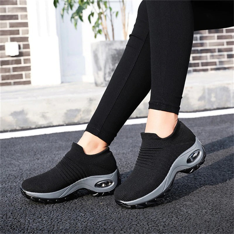 Zapatos ortopédicos para caminar.