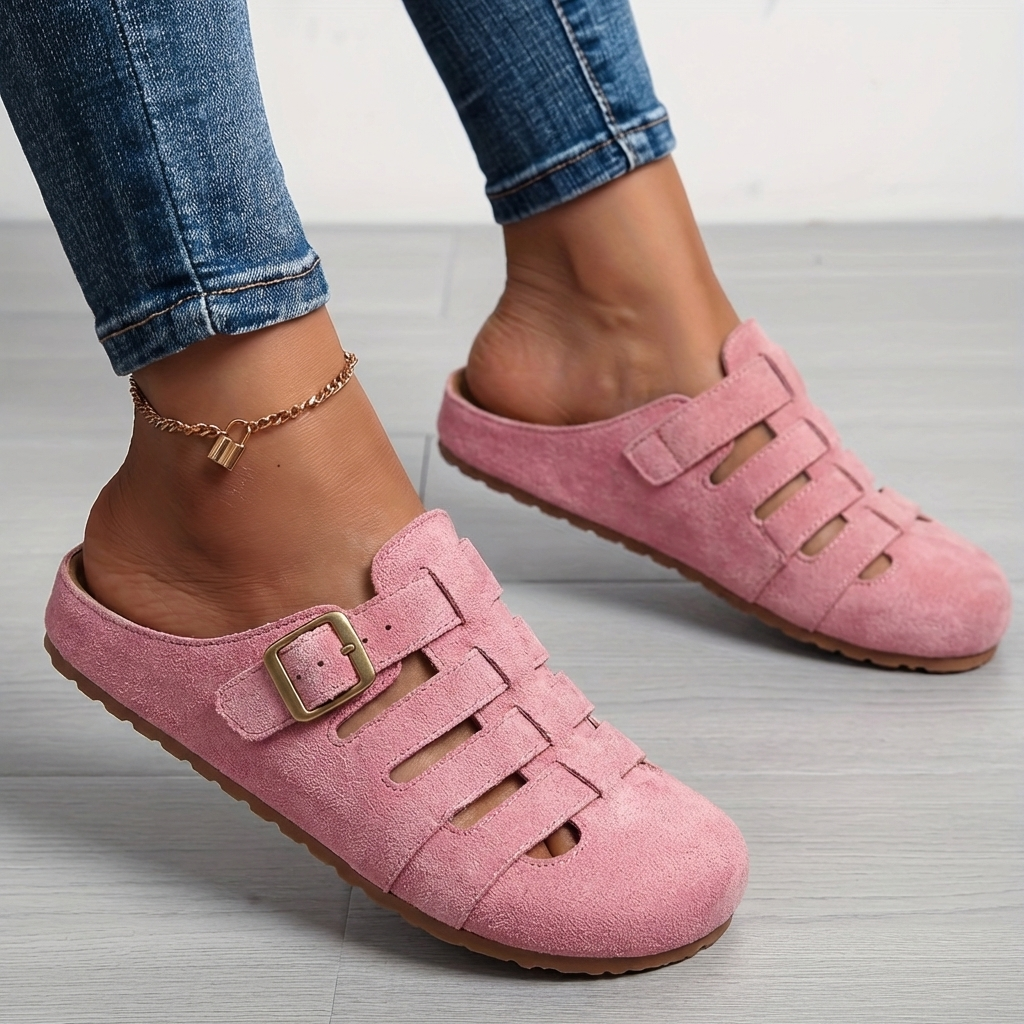 Nathalie | Sandalias Mules Confort